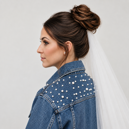 Blue Pearl Bride Jacket