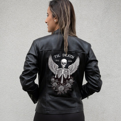 Wedding Leather Jacket for Him & Her
