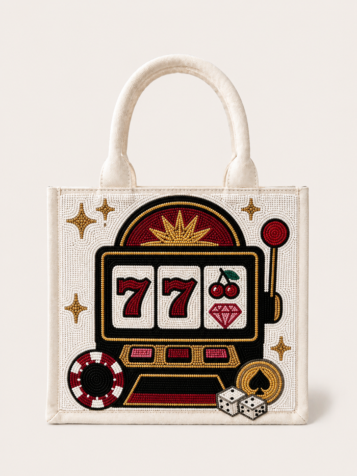 Lucky Sevens Slot Machine Mini Tote