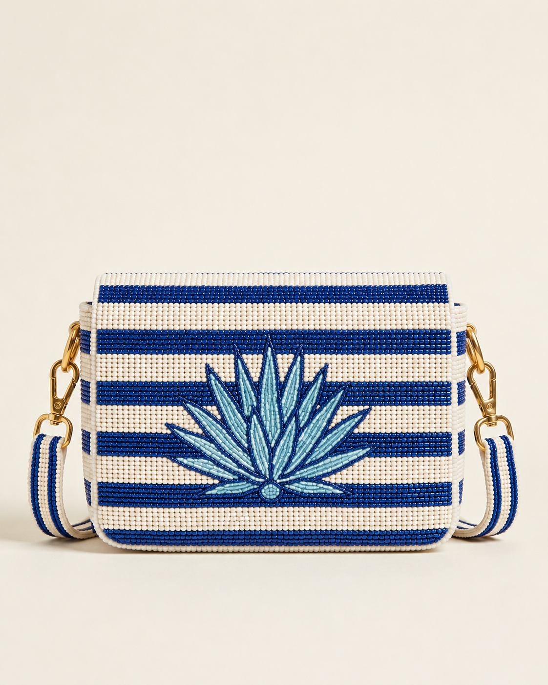 Tequila Bottle Beaded Clutch