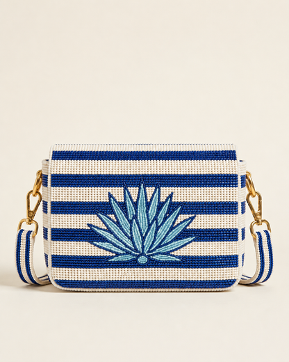 Tequila Bottle Beaded Clutch