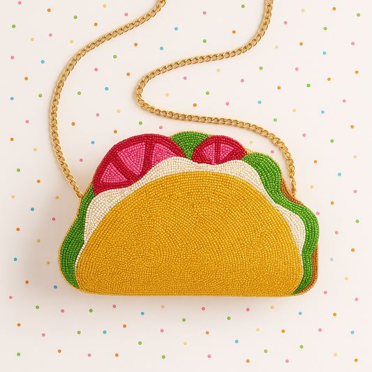 Taco Clutch Bag