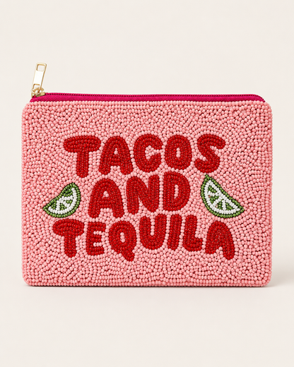 Tacos And Tequila Coin Purse