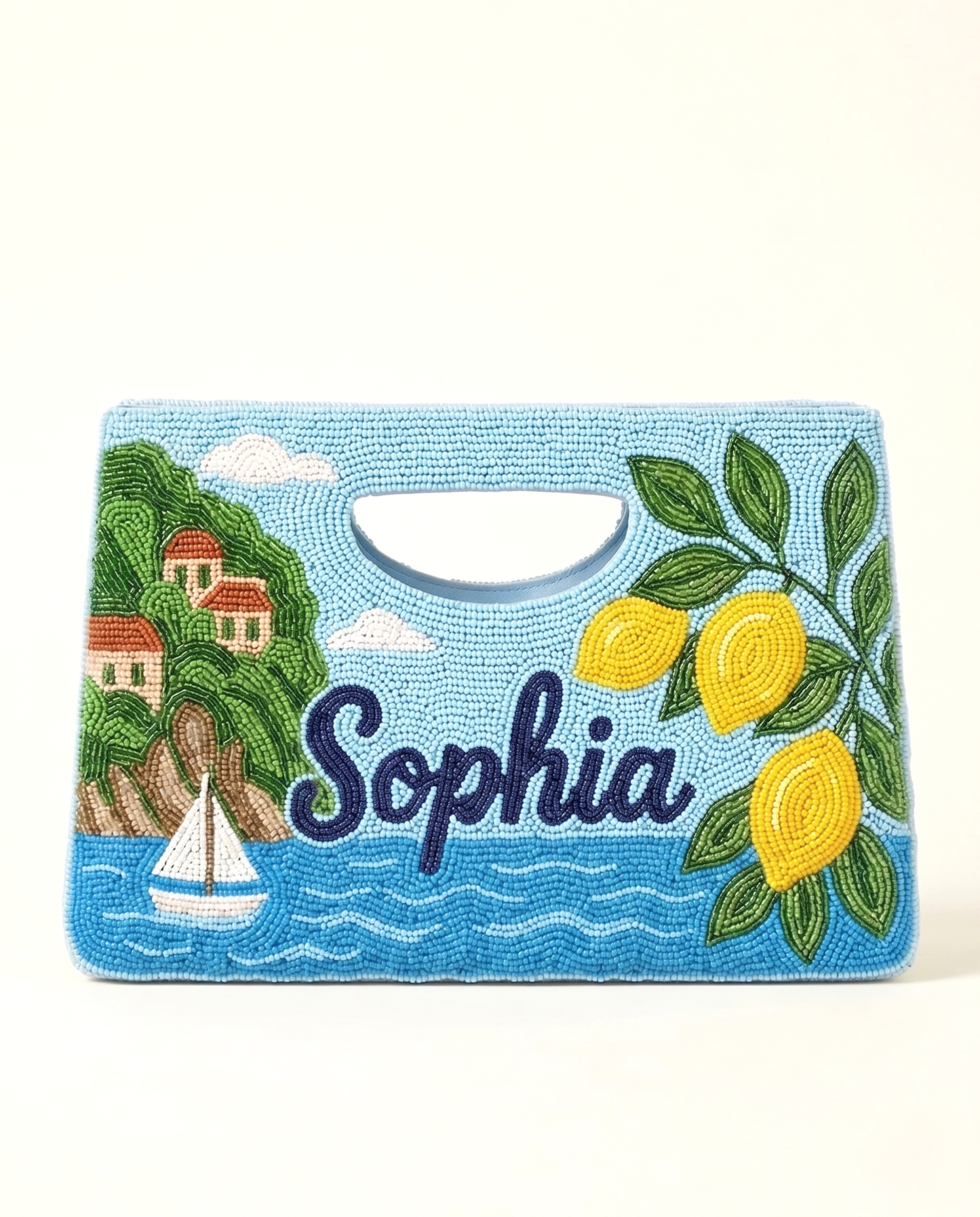 Tropical Beaded Purse