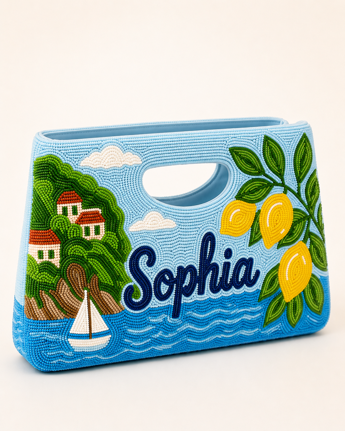 Tropical Beaded Purse
