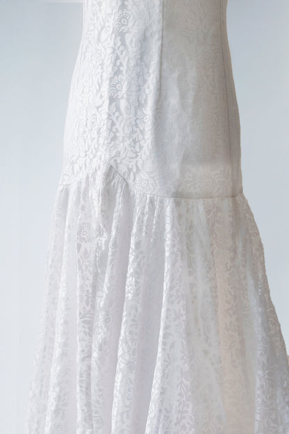 The Lace Train Gown