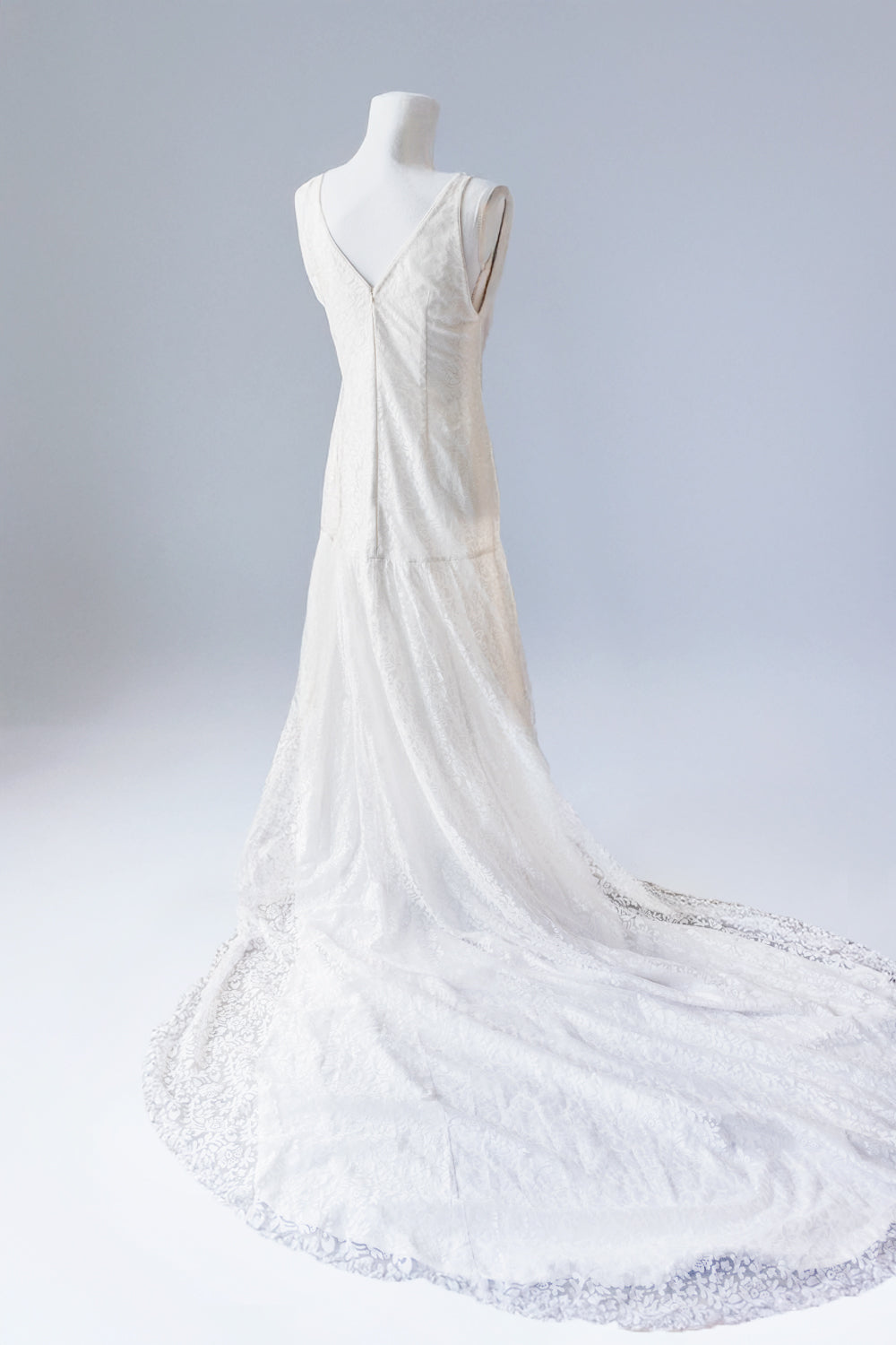 The Lace Train Gown