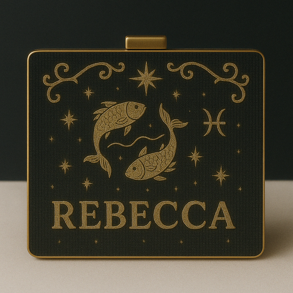 Zodiac Box Clutch for Bridesmaid