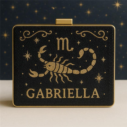 Zodiac Box Clutch for Bridesmaid