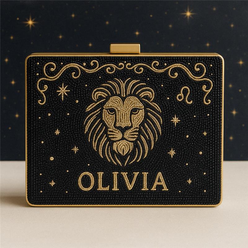 Zodiac Box Clutch for Bridesmaid