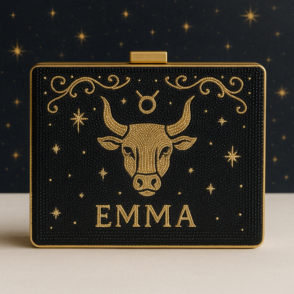 Zodiac Box Clutch for Bridesmaid