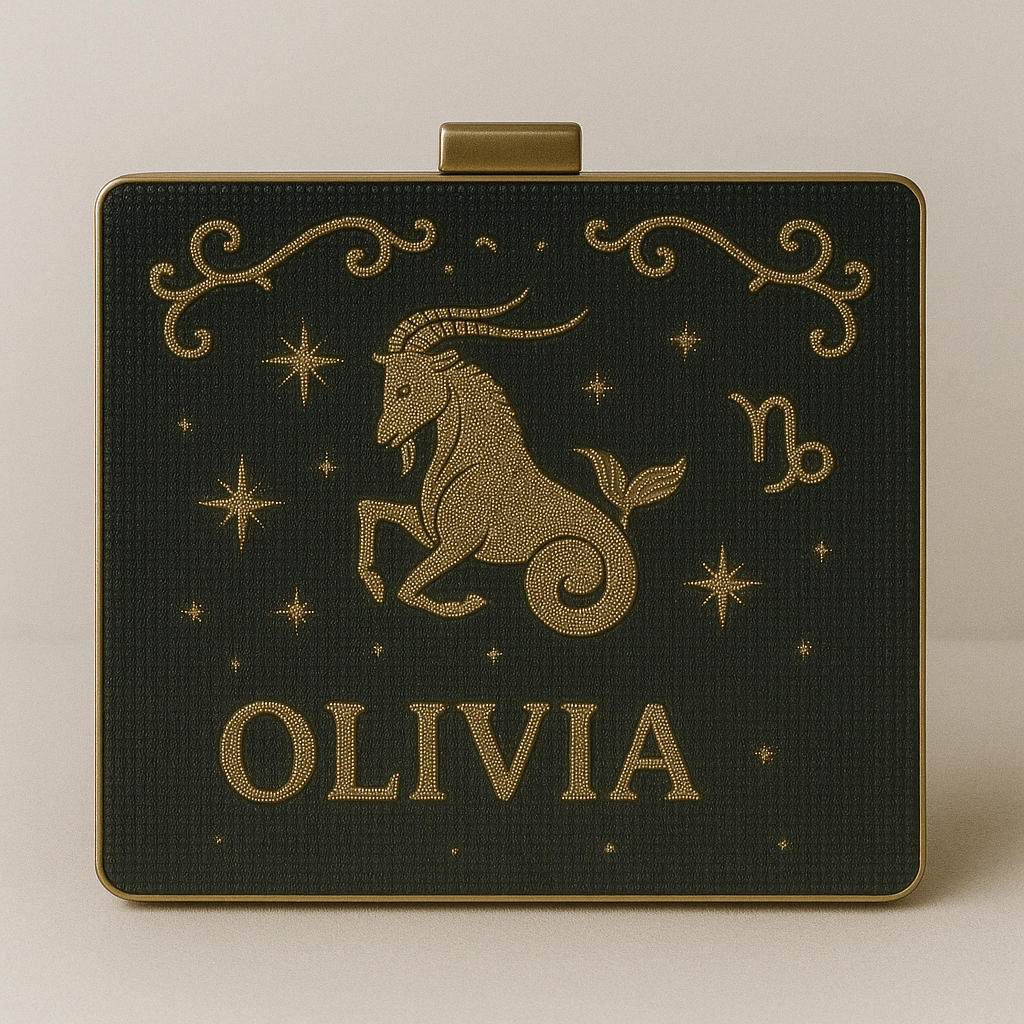 Zodiac Box Clutch for Bridesmaid