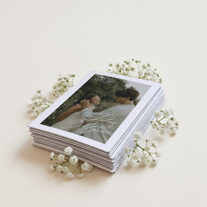 Custom Wedding Magnet Favor with Portrait