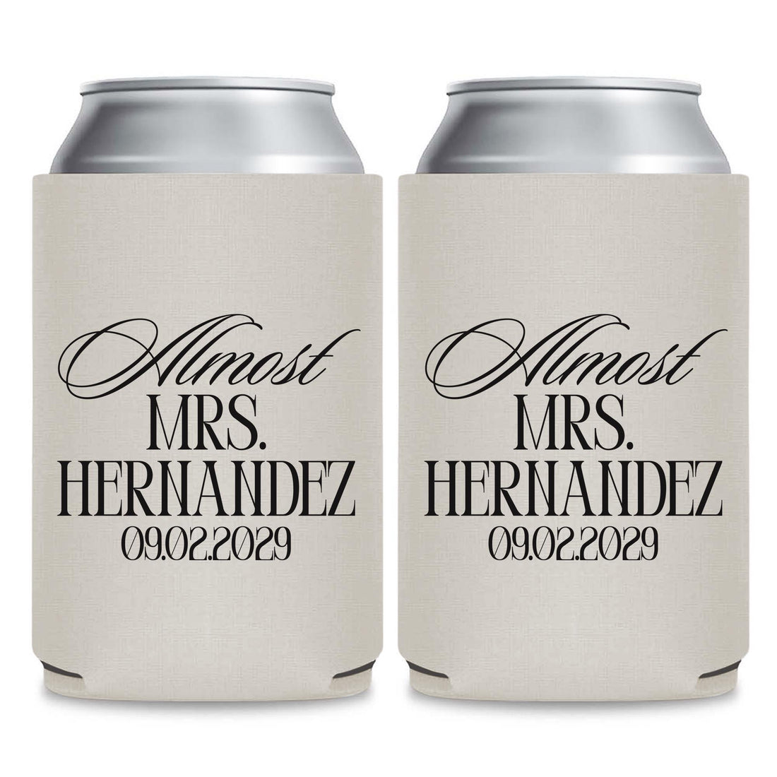 Personalized Bridal Can Cooler  (CS 668)