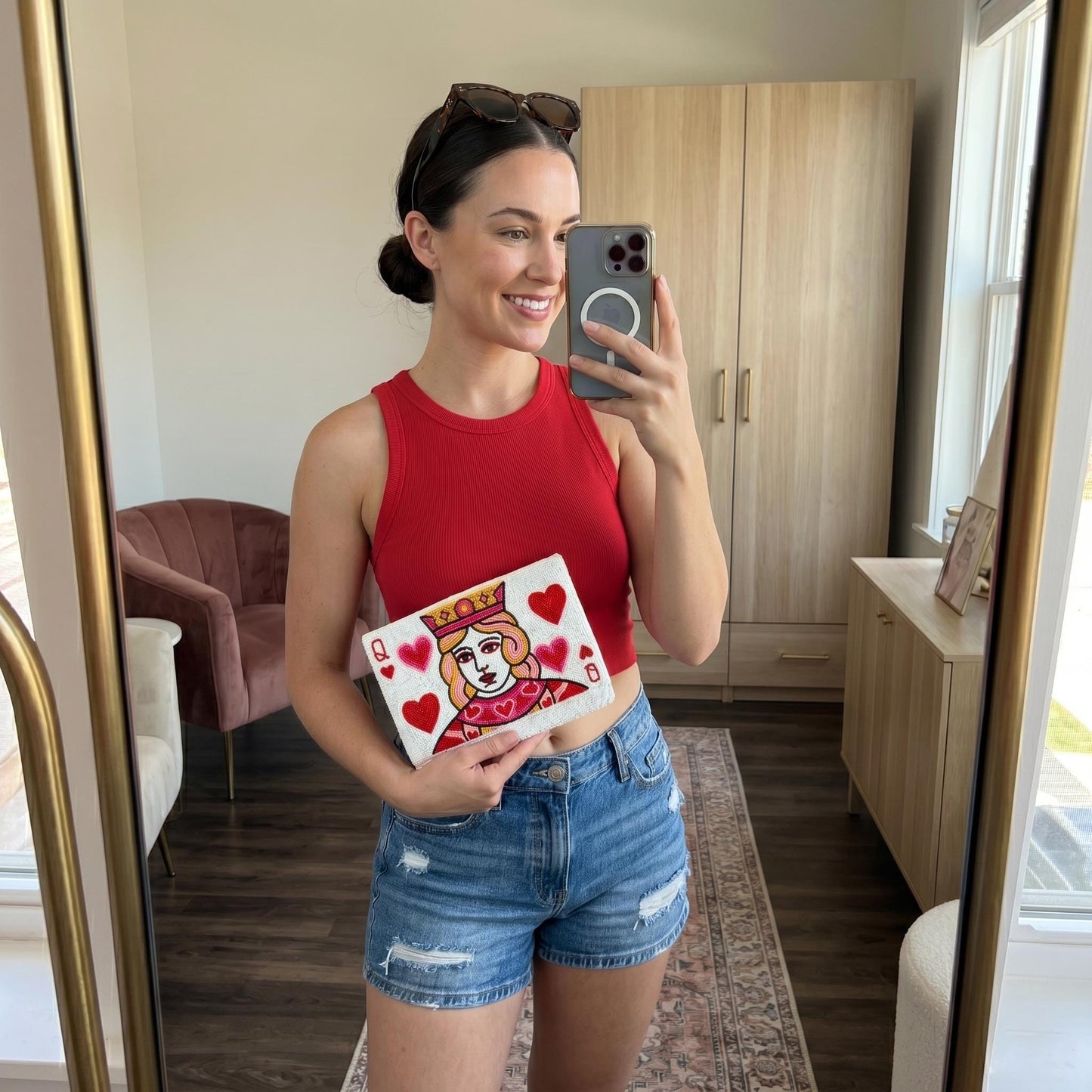 Queen of Hearts Purse