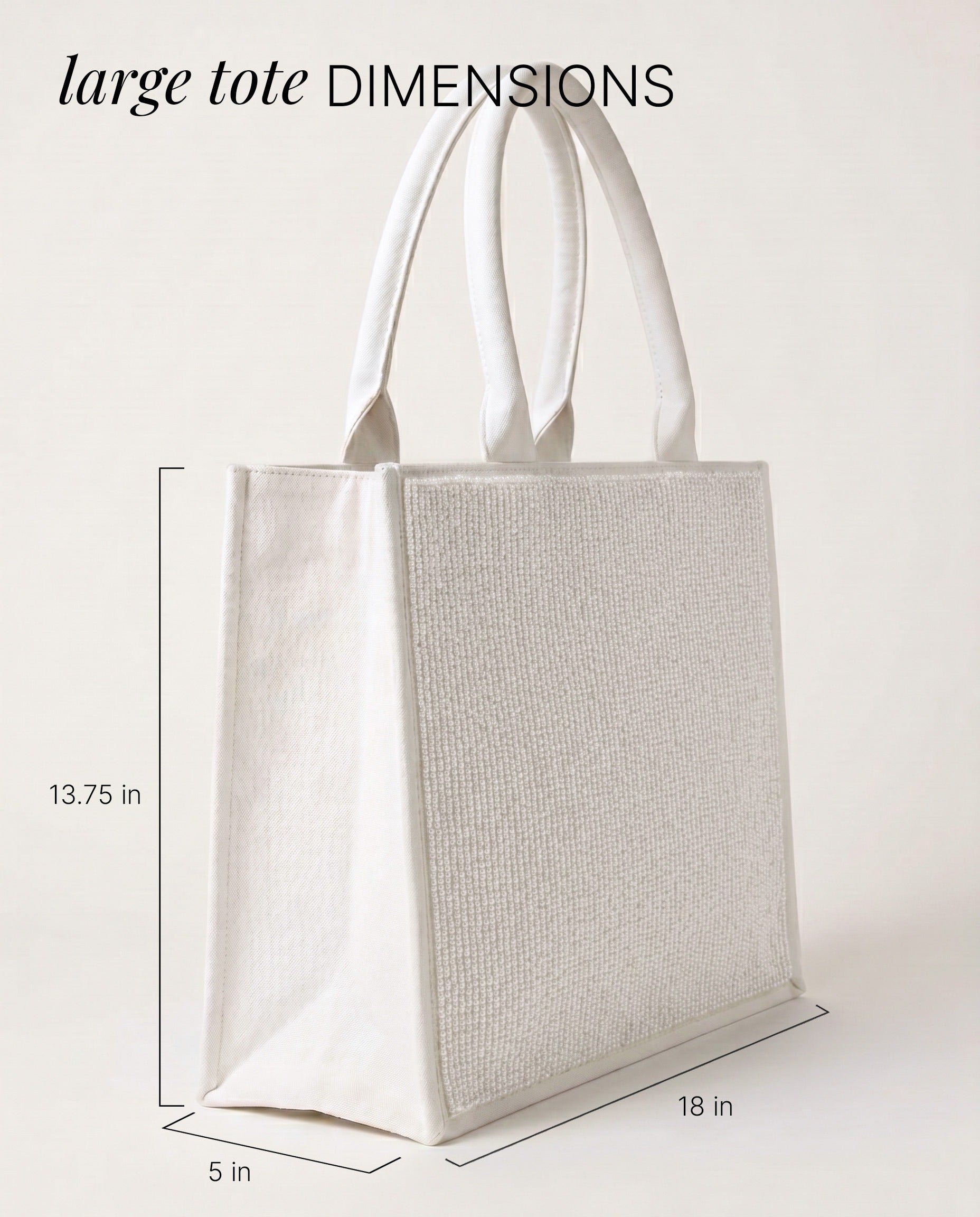 Personalized Strawberry Beaded Tote Bag | Summer Fruit Tote Purse