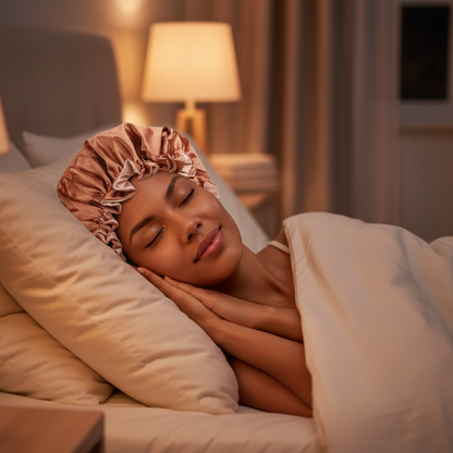 Copper Satin Bonnet