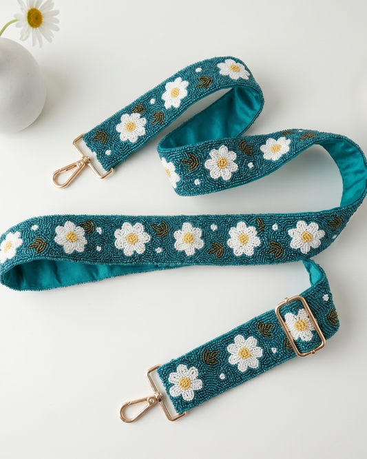 Floral and Beaded Camera/Purse Straps