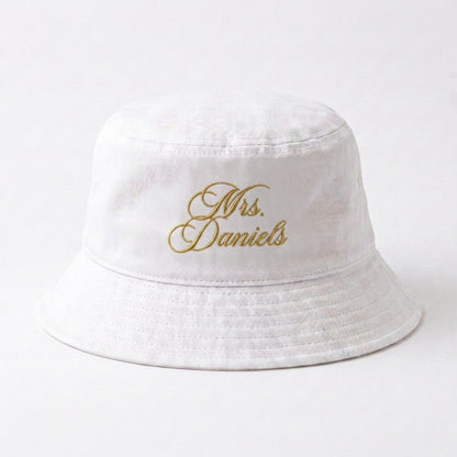 Personalized Bride Bucket Hat