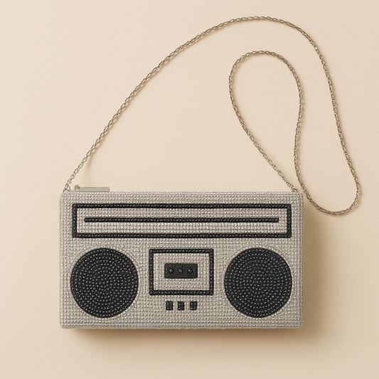 Cassette Player Purse