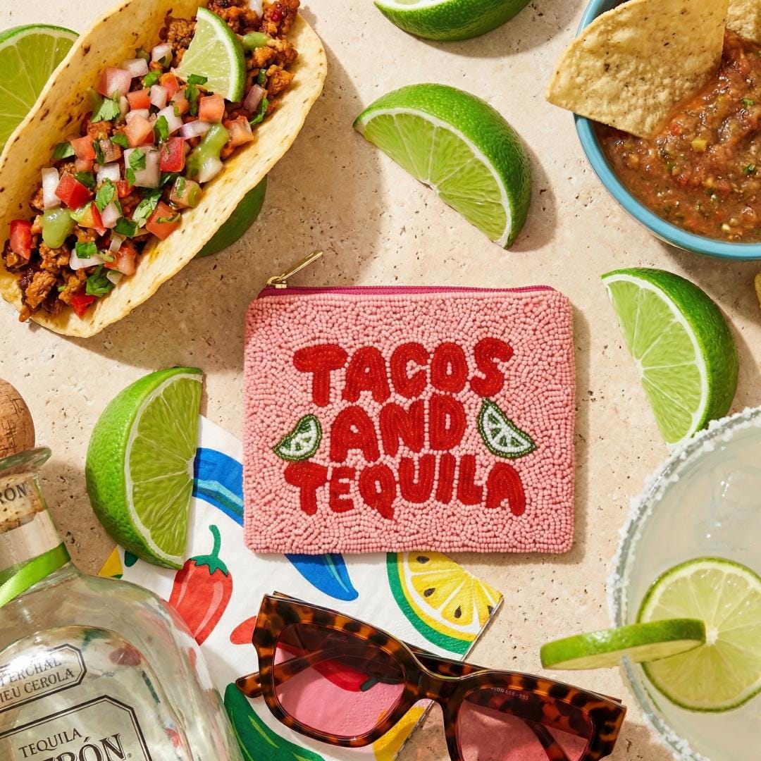Tacos And Tequila Coin Purse