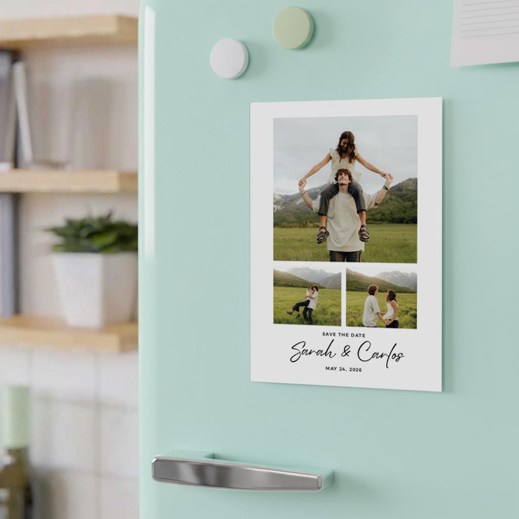 Custom Photo Magnet