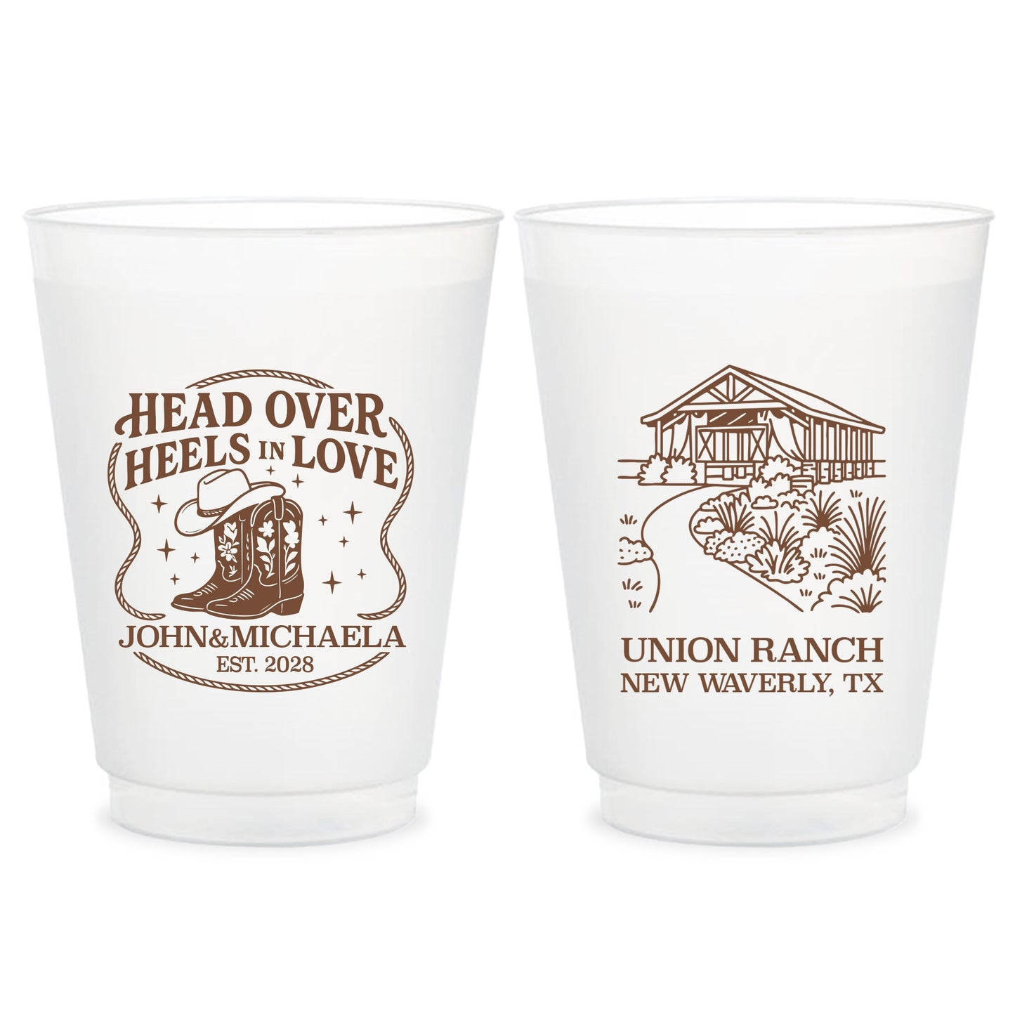 Personalized Frosted Cups (LP 359)