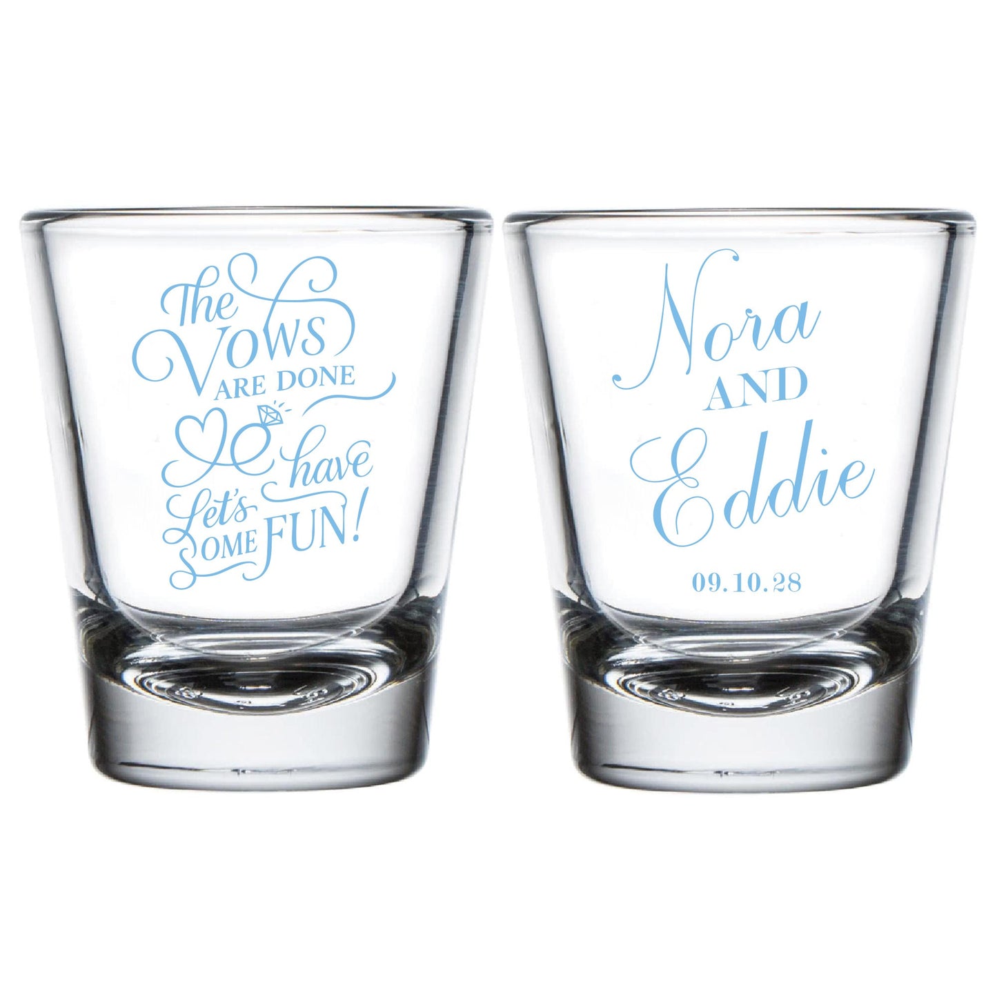 Wedding Shot Glasses (CS 672)