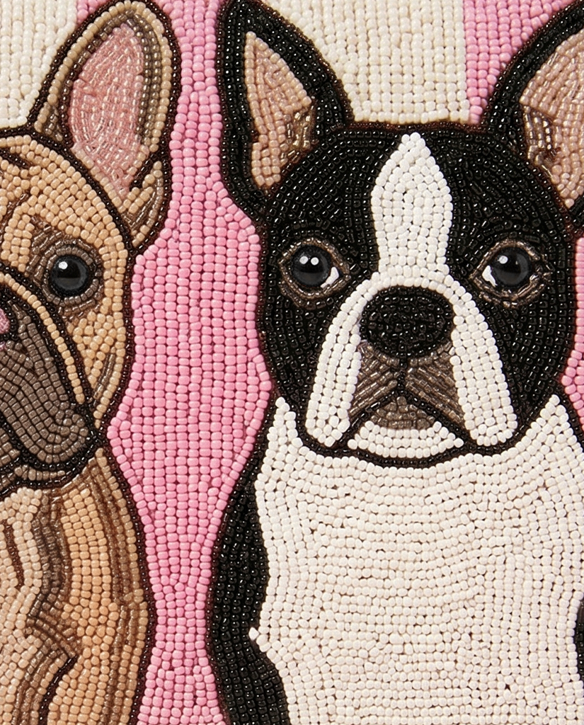 Custom Pet Beaded Purse