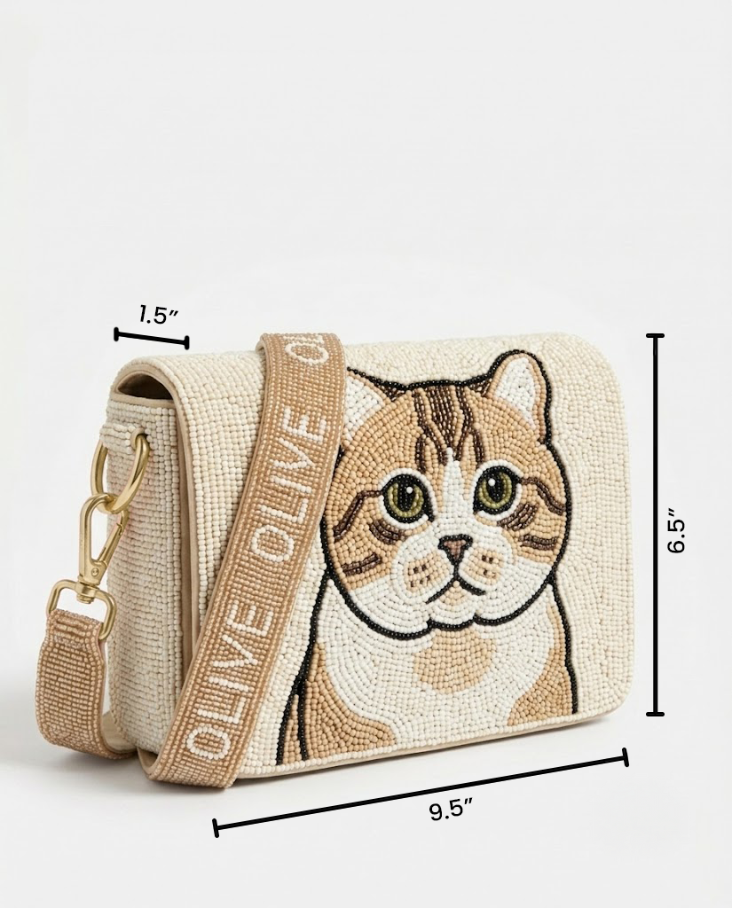 Custom Pet Beaded Purse