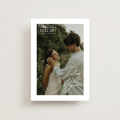 Custom Wedding Magnet Favor with Portrait