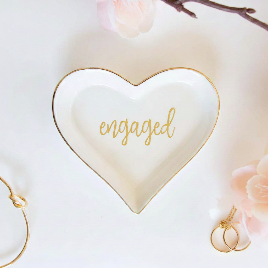 Trinket Tray Engagement Gift