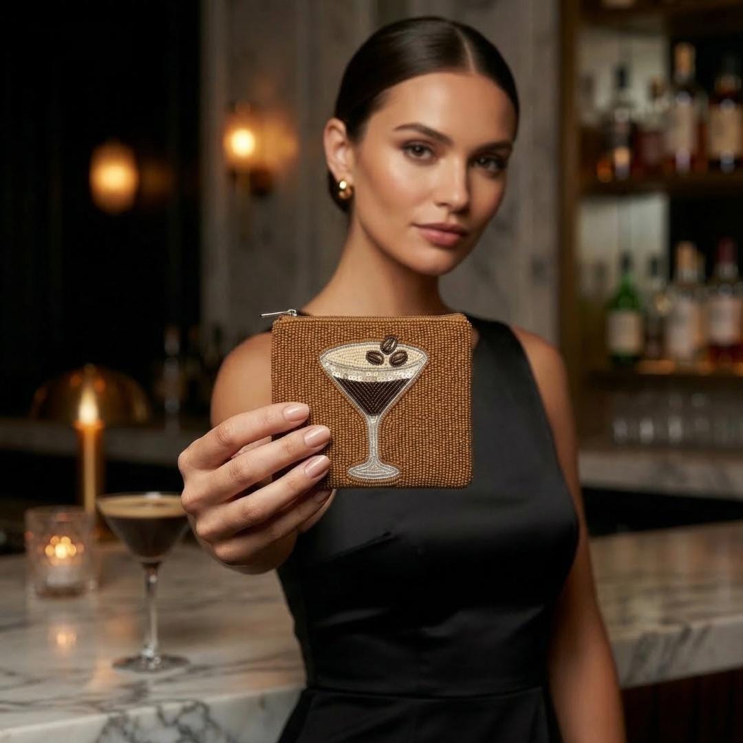 Espresso Martini Coin Purse