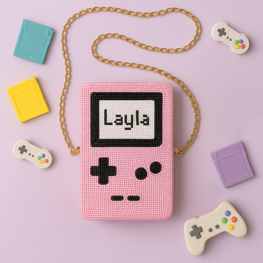 Gameboy Clutch Bag