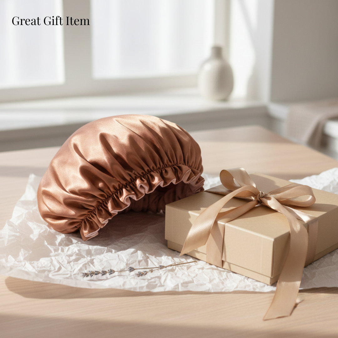 Copper Satin Bonnet
