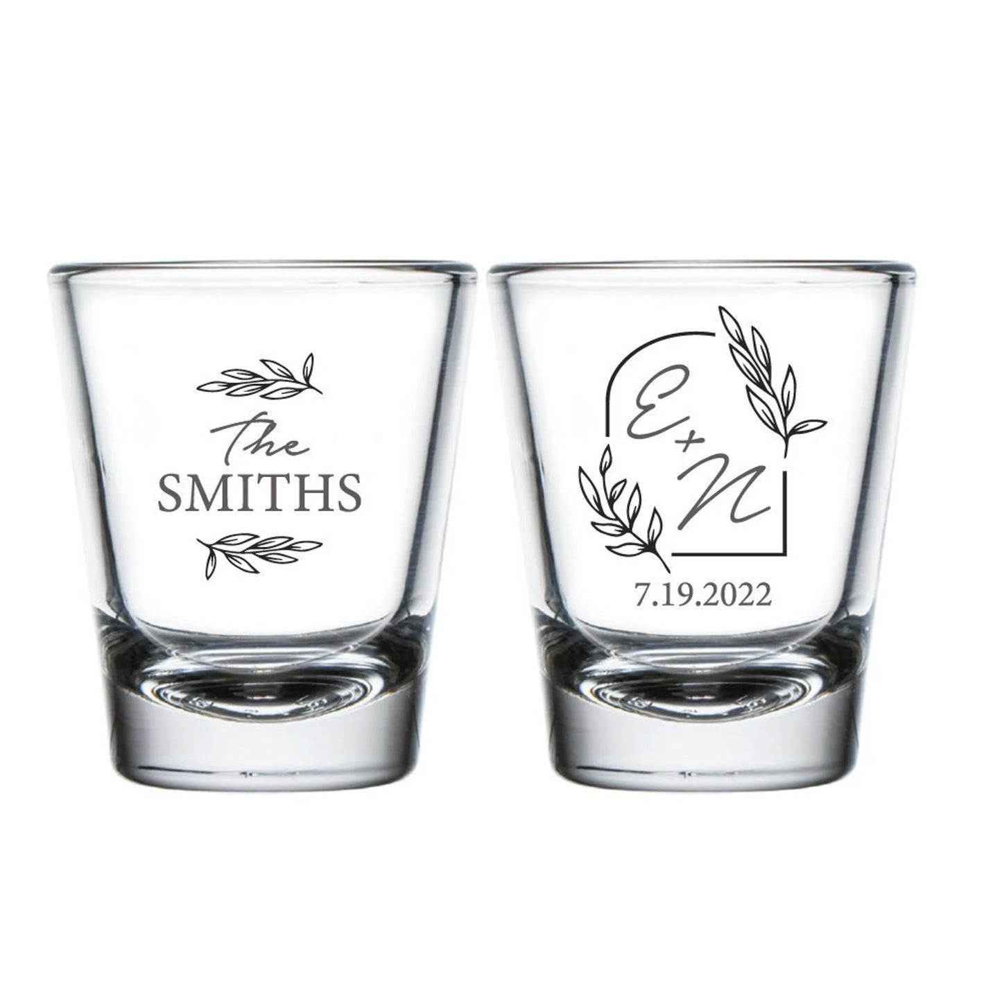Custom Wedding Shot Glasses (PK170)