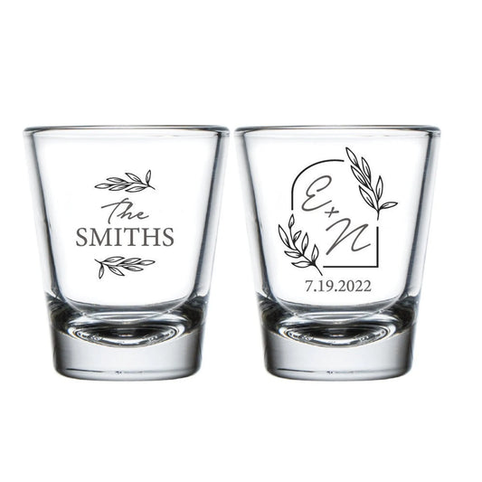 Custom Wedding Shot Glasses (PK170)