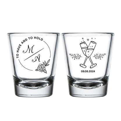 Printed Wedding Shot Glasses (113)