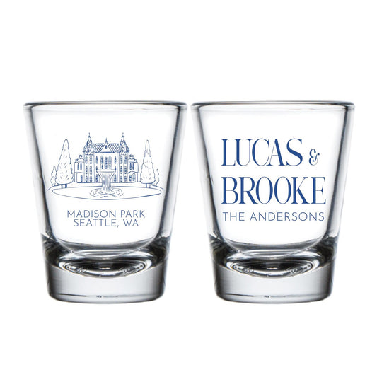 Wedding Shot Glasses (PK 419)