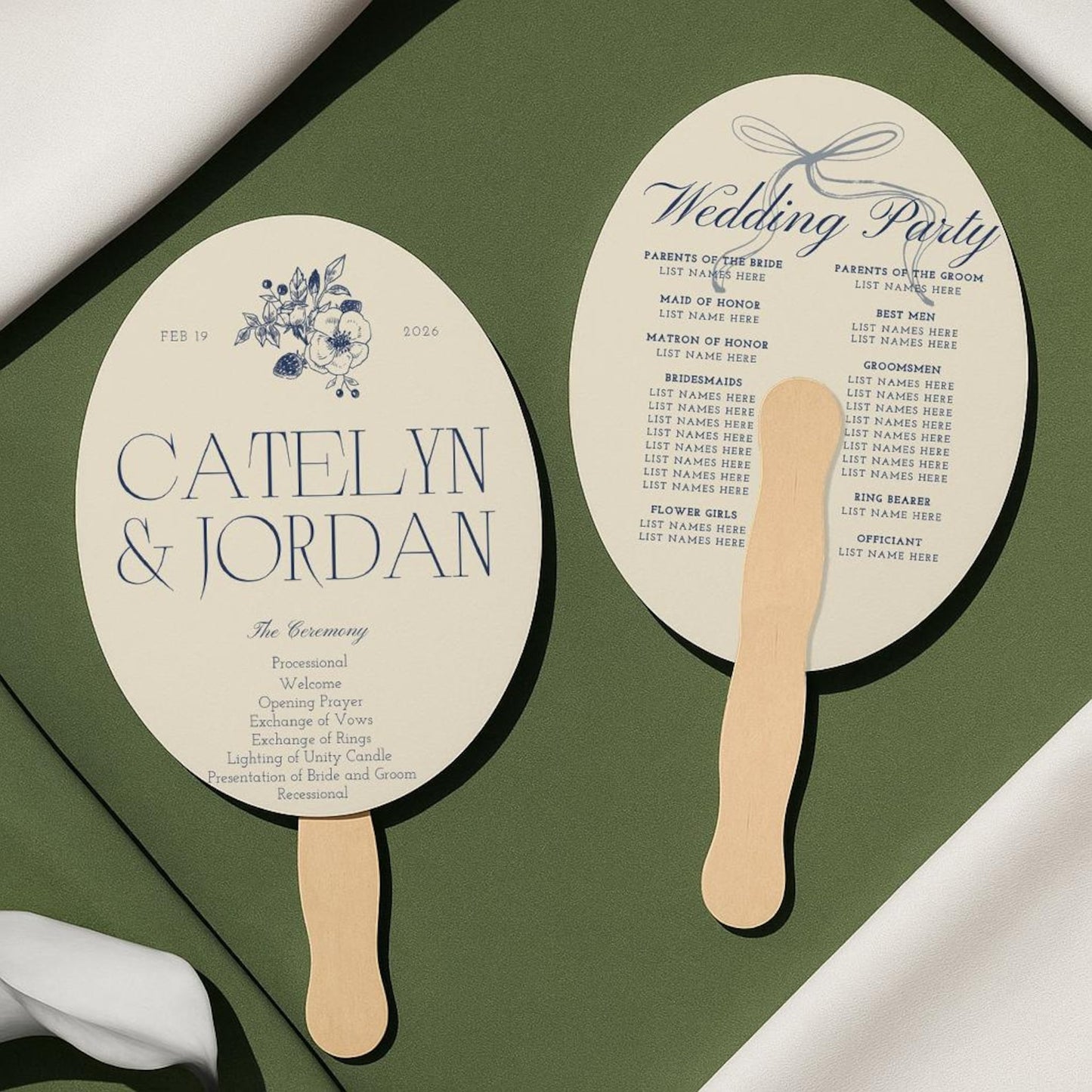 Wedding Ceremony Hand Fans (9)