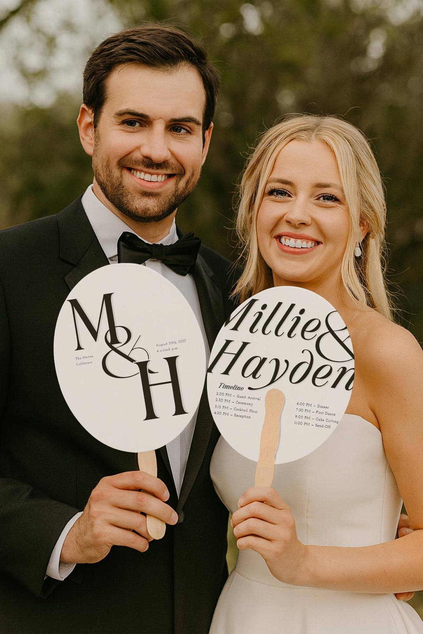 Wedding Favor Hand Fans (2)
