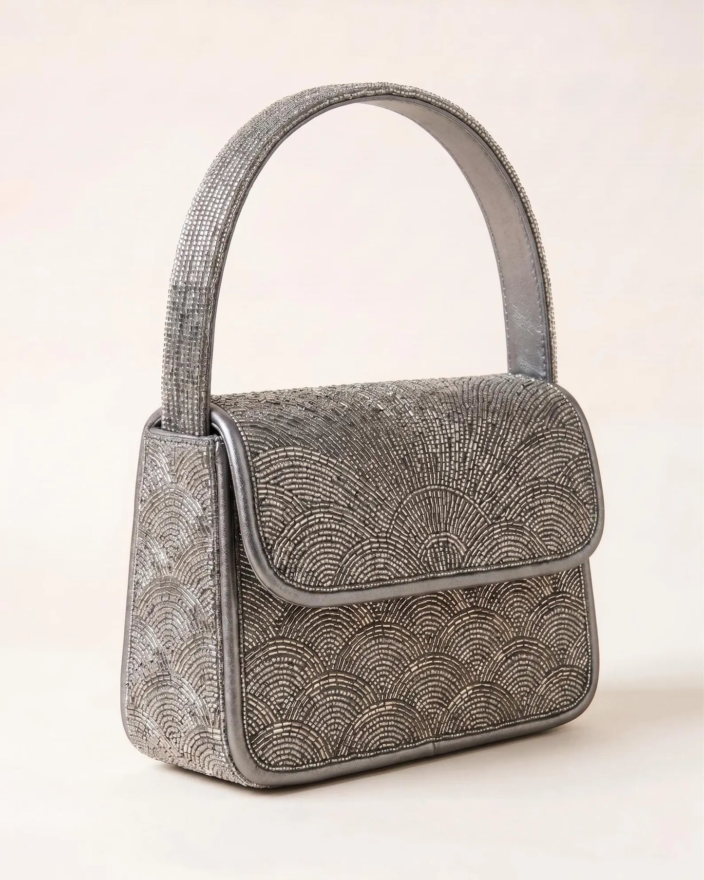 Elegant Silver Handbag