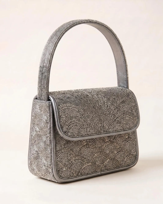 Elegant Silver Handbag