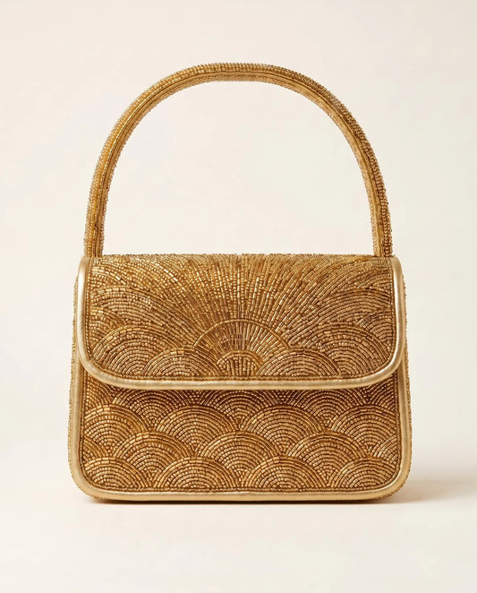 Golden Elegance Handbag Details