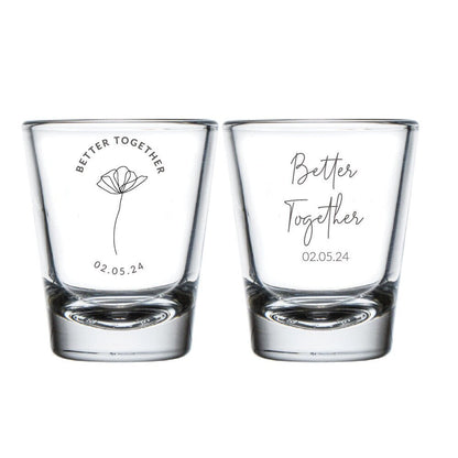 Wedding Shot Glasses (PK 188)