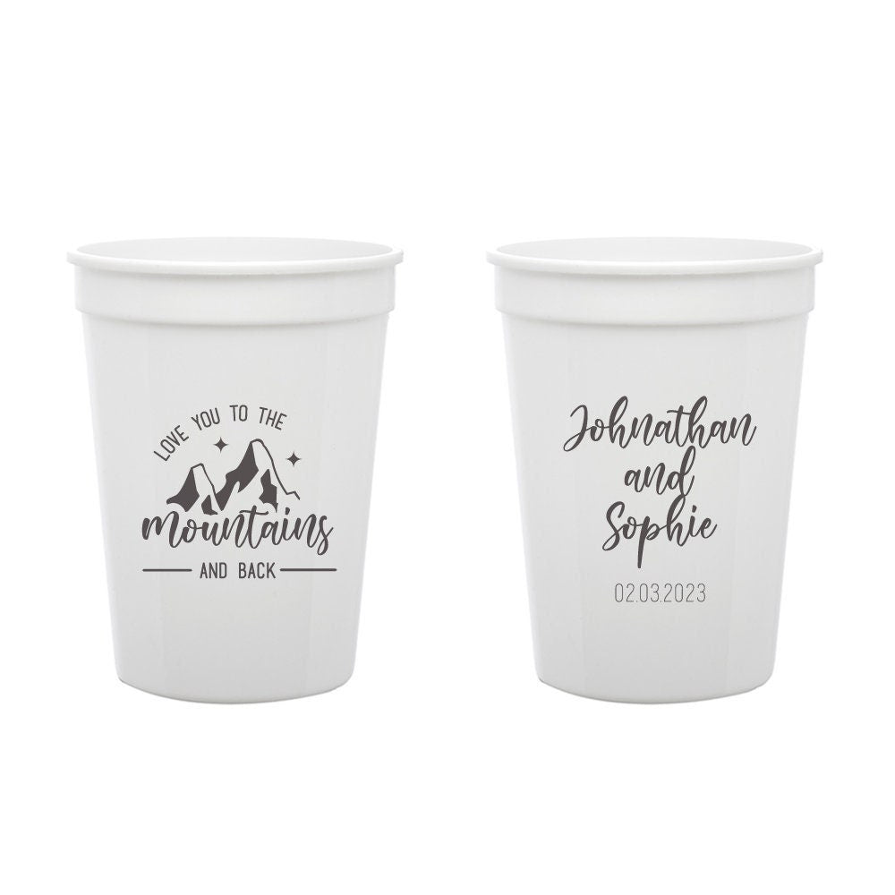 Stadium Cups Wedding Favors (PK 186)