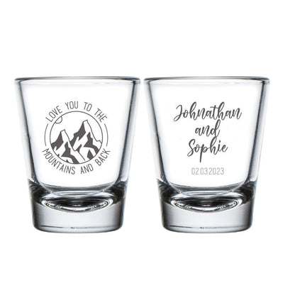 Wedding Shot Glasses (PK 184)