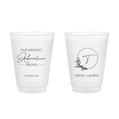 Personalized Frosted Cups (KT 141)