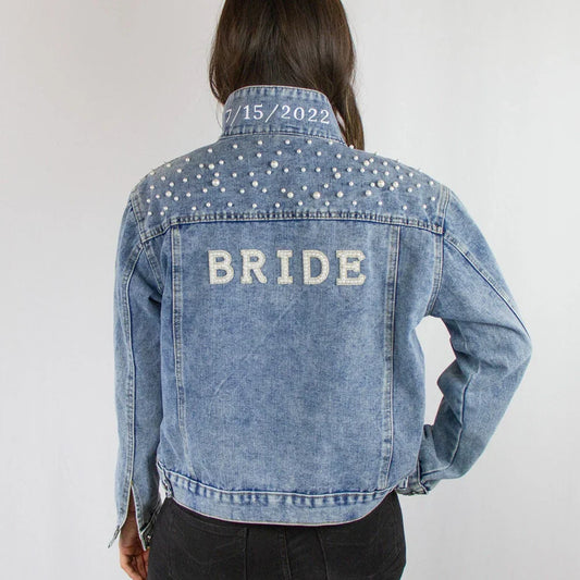 Bride Patch Denim Jacket