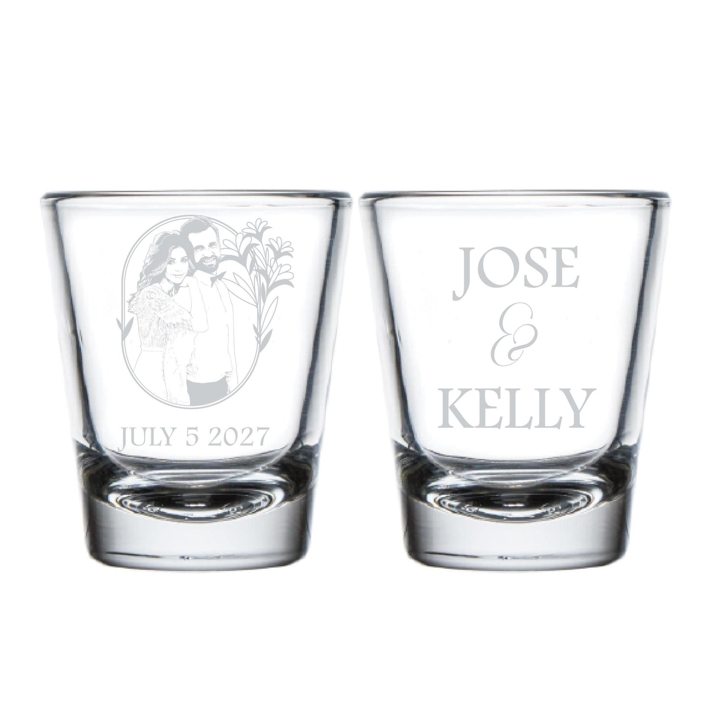 Shot Glasses with Portrait (199)